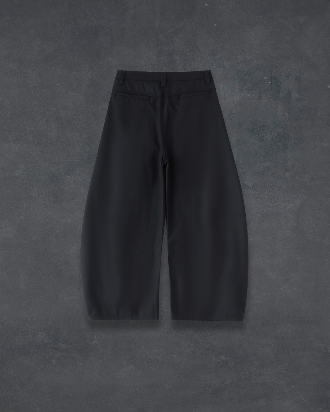 Baggy Curve Pants - Obsidian