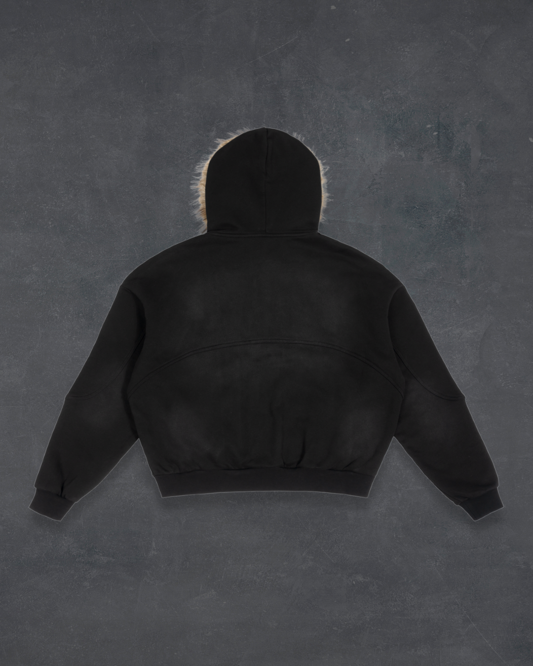 Arctic Fur Hood Jacket - Obsidian